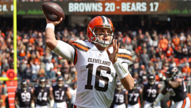 Cleveland Browns vs Chicago Bears Match Player Stats