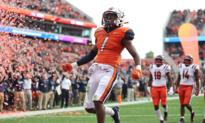 UVA Football vs Louisville Cardinals Football Match Player Stats