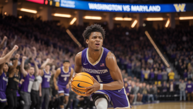 Washington Basketball vs Maryland Terrapins Men's Basketball Match Player Stats