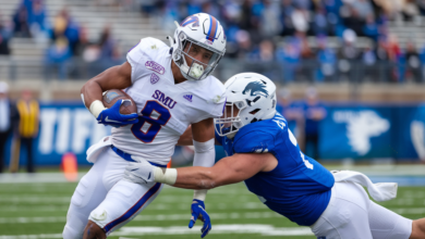 SMU Football vs Nevada Wolf Pack Football Match Player Stats
