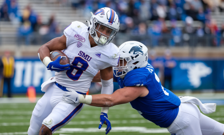 SMU Football vs Nevada Wolf Pack Football Match Player Stats