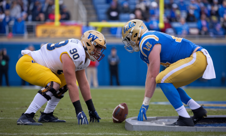 Washington Huskies Football vs UCLA Bruins Football Match Player Stats