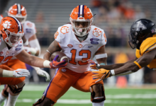 Clemson Tigers Football vs App State Football Match Player Stats